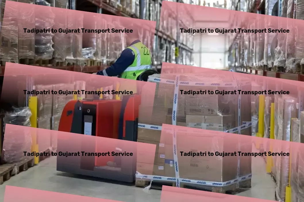 Tadipatri to Gujarat Transport Ensuring timely and safe deliveries within India！ - Transport service provider