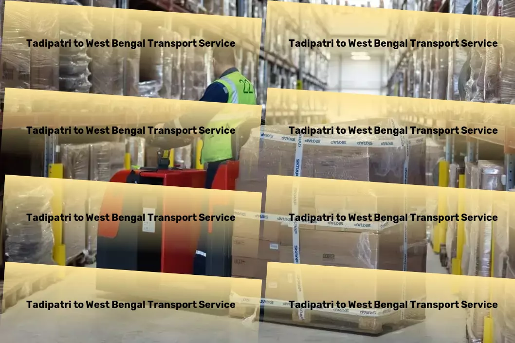 Tadipatri to West Bengal Transport Nationwide cargo moving