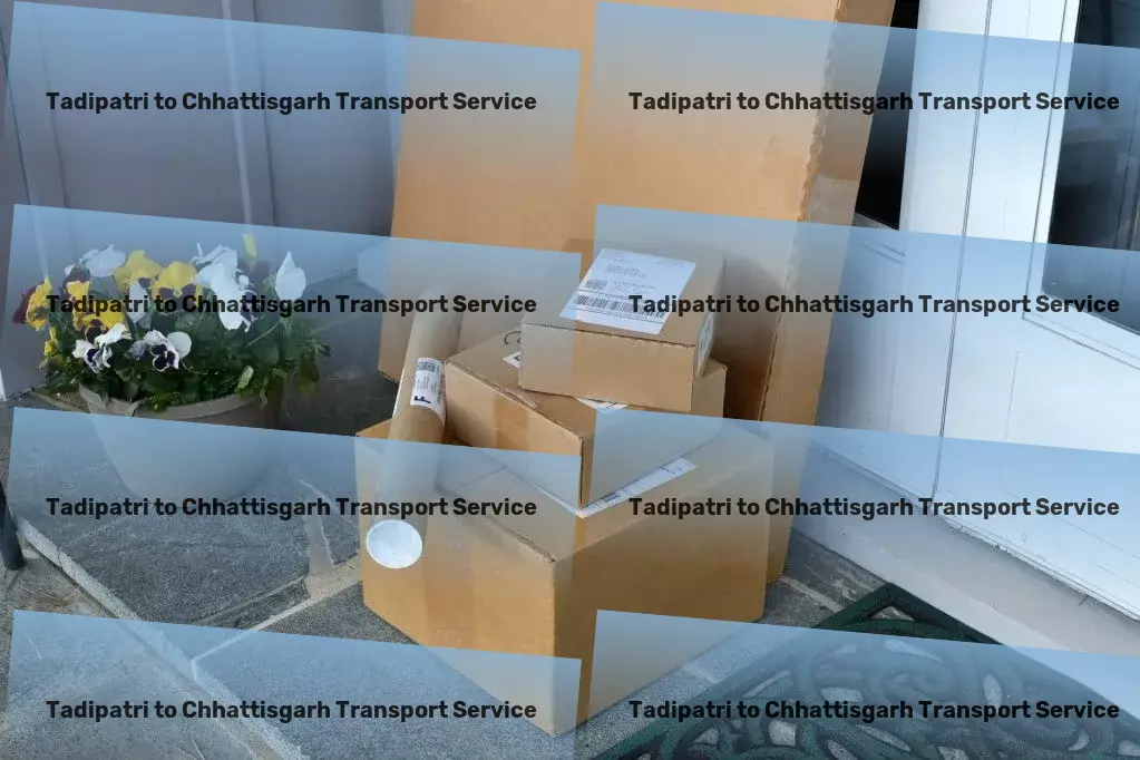 Tadipatri to Chhattisgarh Transport Beyond boundaries: Premier transport services in India! - Express parcel logistics