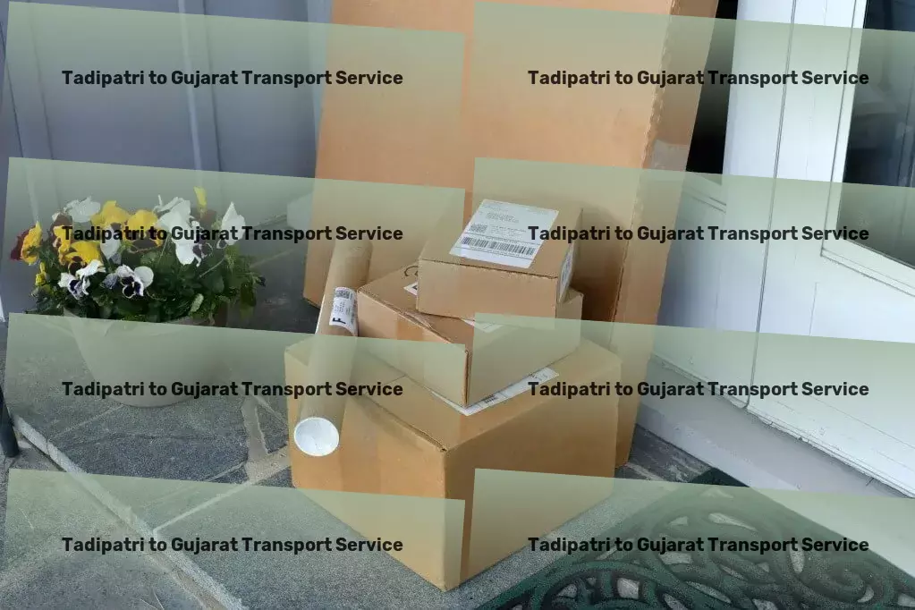 Tadipatri to Gujarat Transport Full-scale parcel shipment