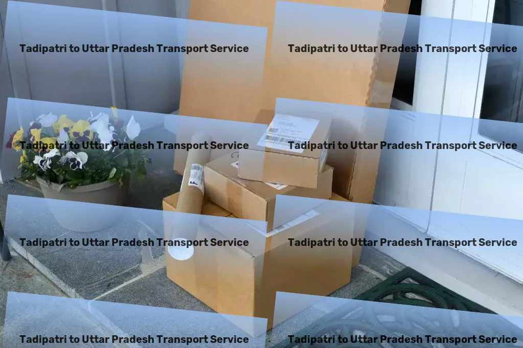 Tadipatri to Uttar Pradesh Transport Quick cargo transport