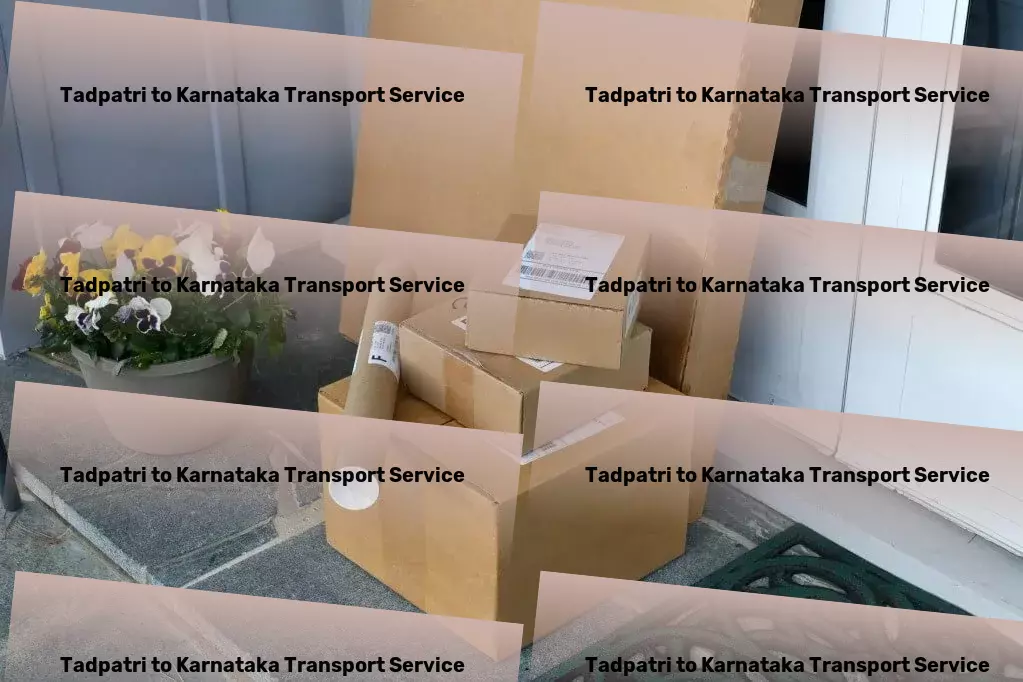 Tadpatri to Karnataka Transport India's premier solution for all transport and logistics needs. - Distribution logistics