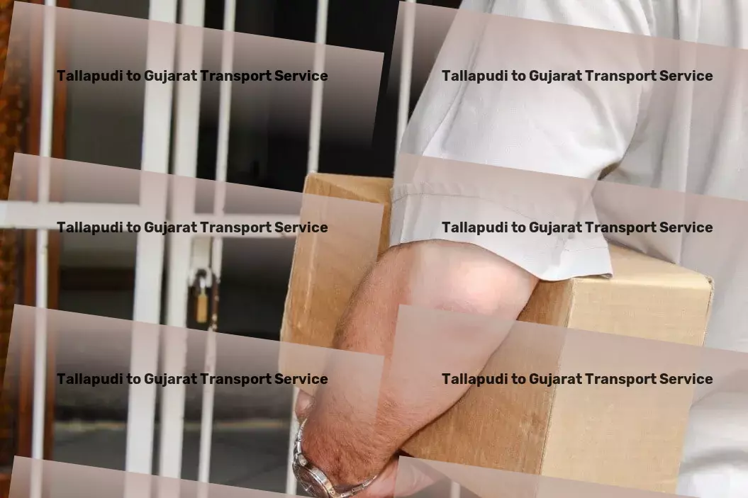 Tallapudi to Gujarat Transport Master urban landscapes with unparalleled ease! - Inter-state goods delivery