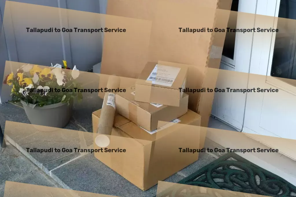 Tallapudi to Goa Transport Multi-regional freight forwarding