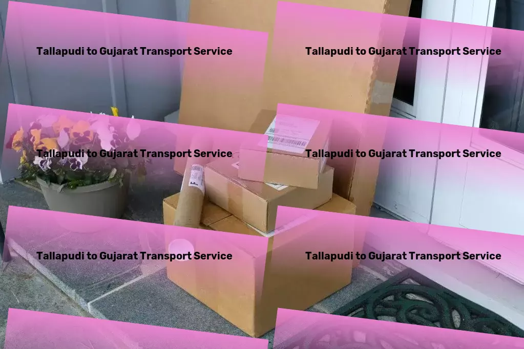 Tallapudi to Gujarat Transport Local courier solutions