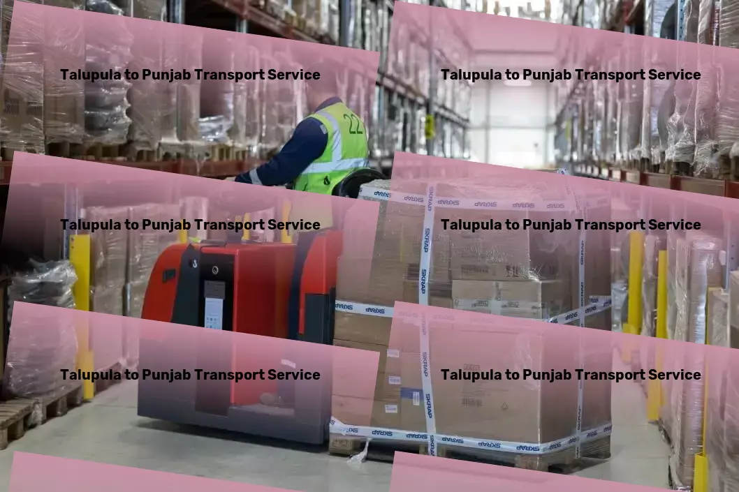 Talupula to Punjab Transport The smart choice for logistics and transport services in India. - Urban goods forwarding