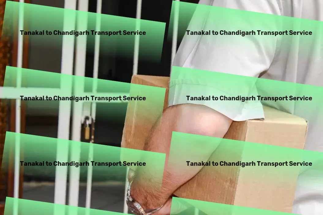 Tanakal to Chandigarh Transport Cargo transport services