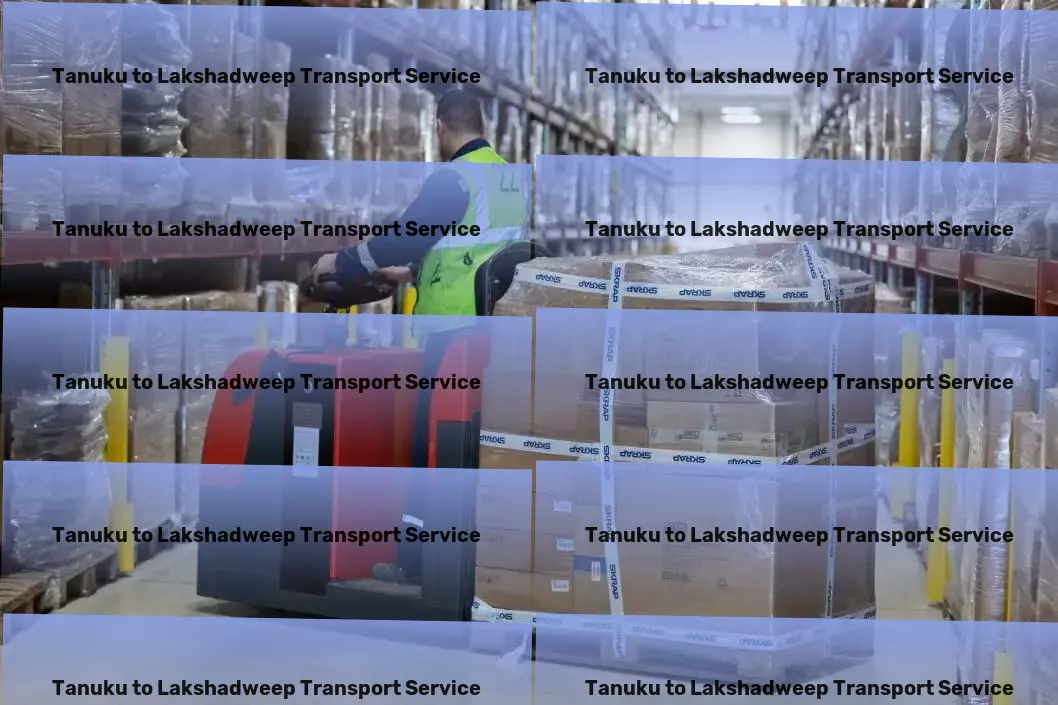 Tanuku to Lakshadweep Transport High-volume goods transport