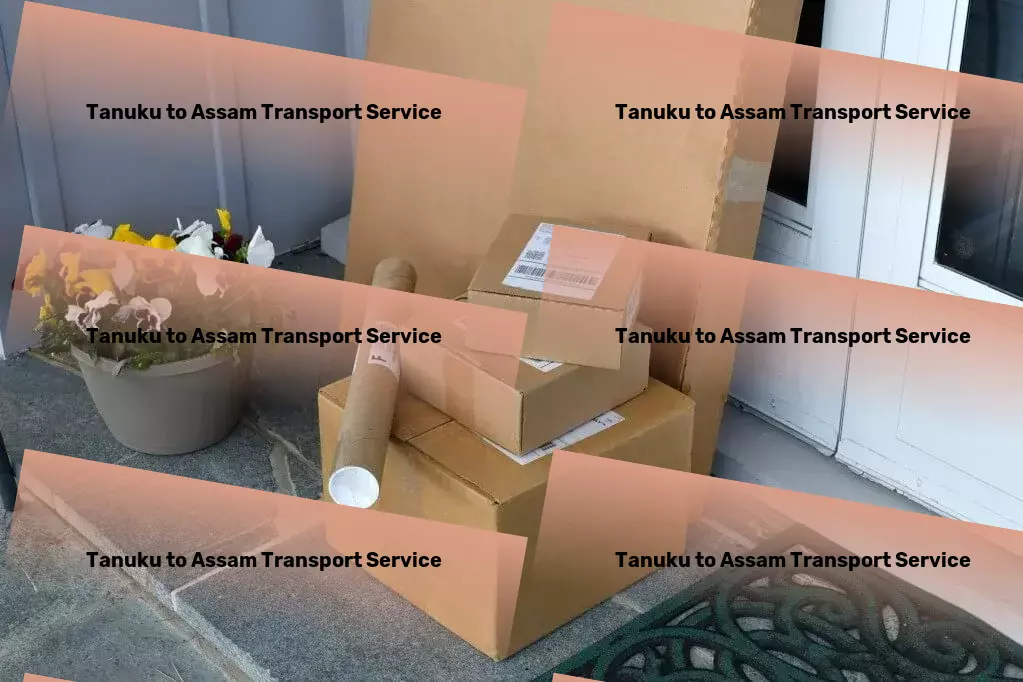 Tanuku to Assam Transport Heavy freight logistics